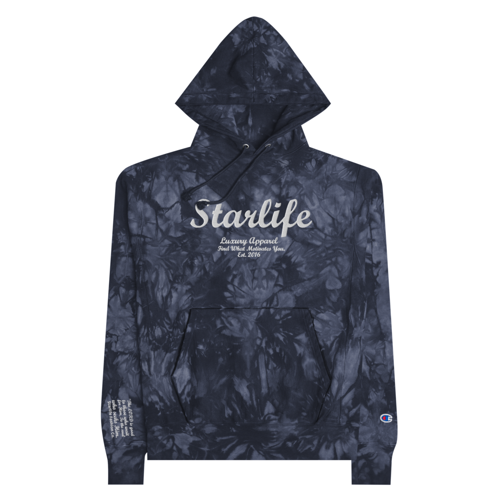 Starlife Tye Dye Hoodie (Blue)