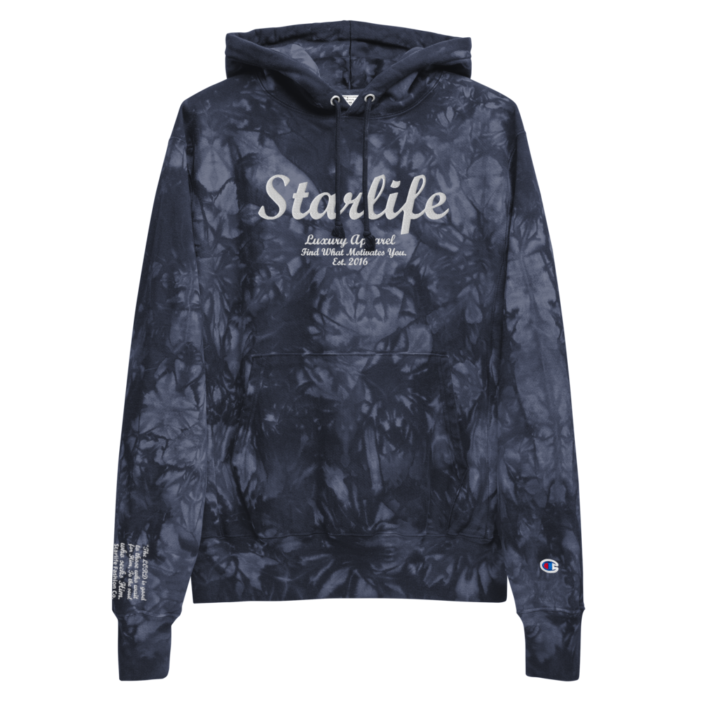 Starlife Tye Dye Hoodie (Blue)