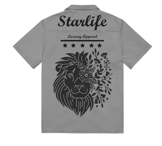 Starlife Racer Button Up T-Shirt.