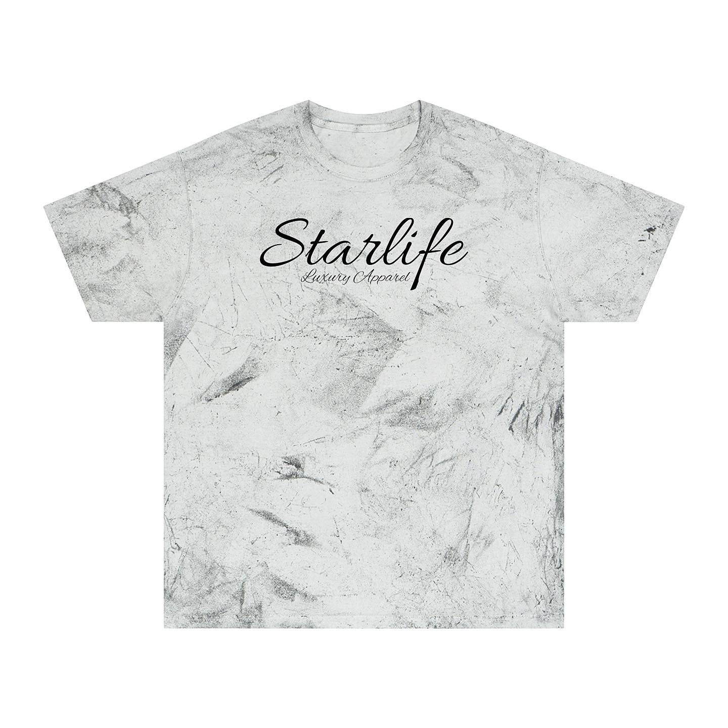 Color Blast T-Shirt (Black Marble)