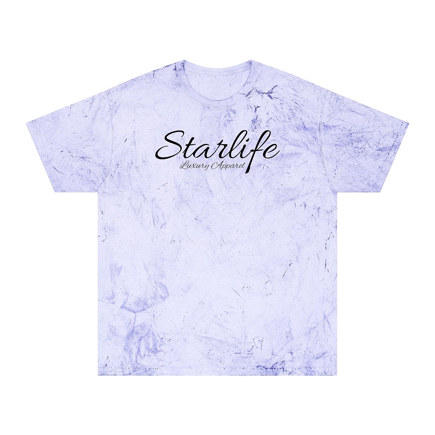 Color Blast T-Shirt (Purple Marble)