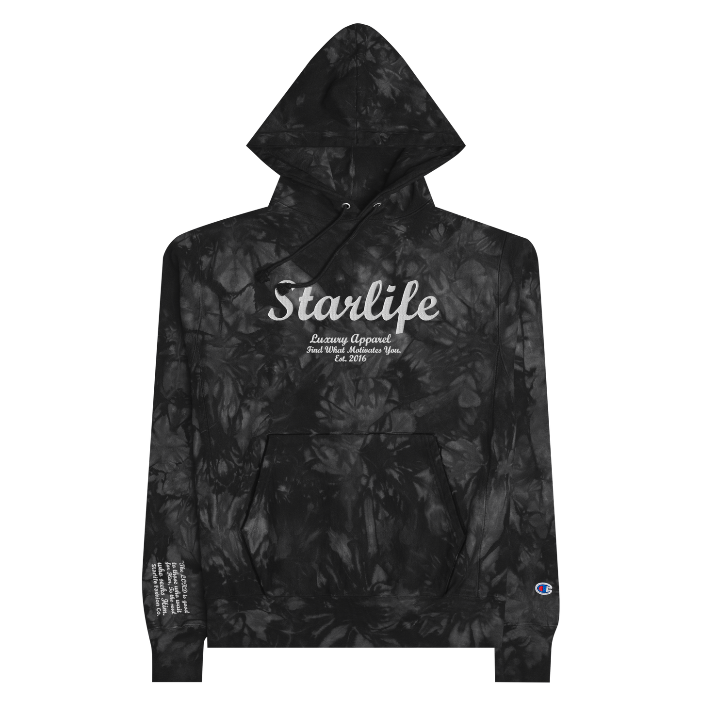 Starlife Tye Dye Hoodie (Black)