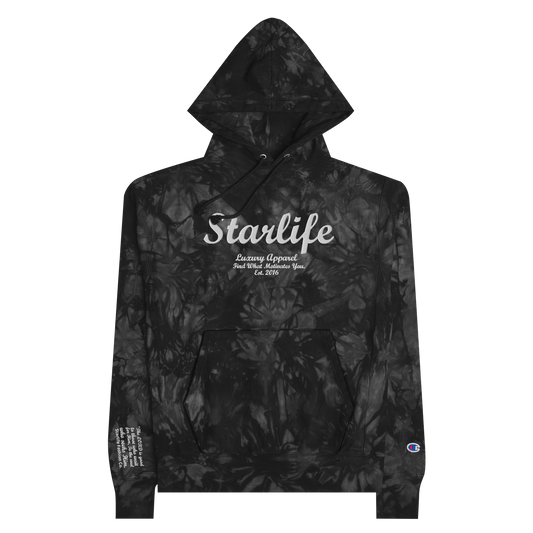 Starlife Tye Dye Hoodie (Black)