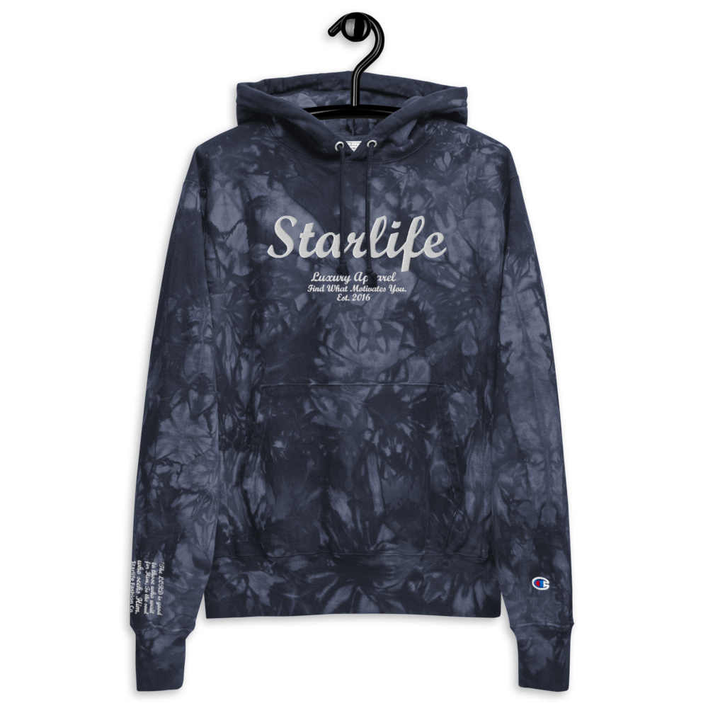 Starlife Tye Dye Hoodie (Blue)