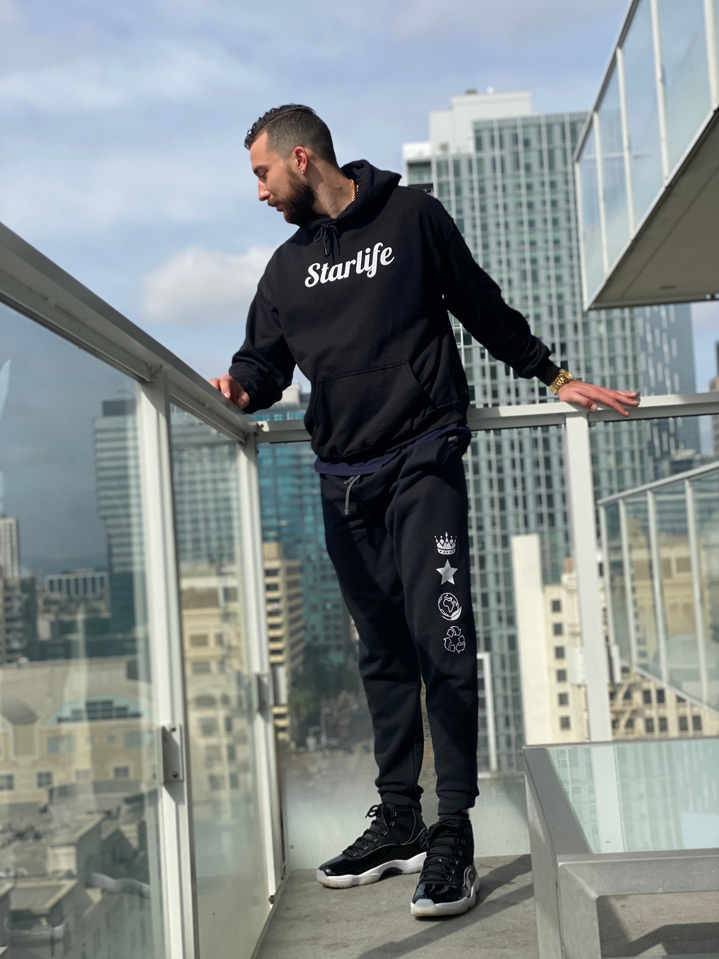 Starlife Logo Hoodie (Black)