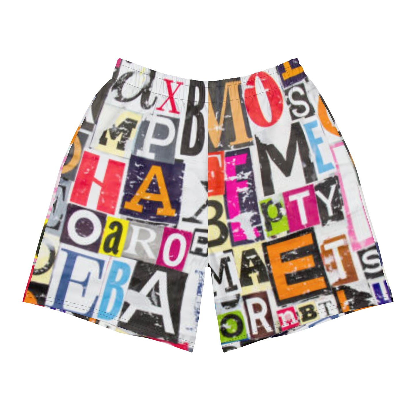 Jumbled Lettering Shorts