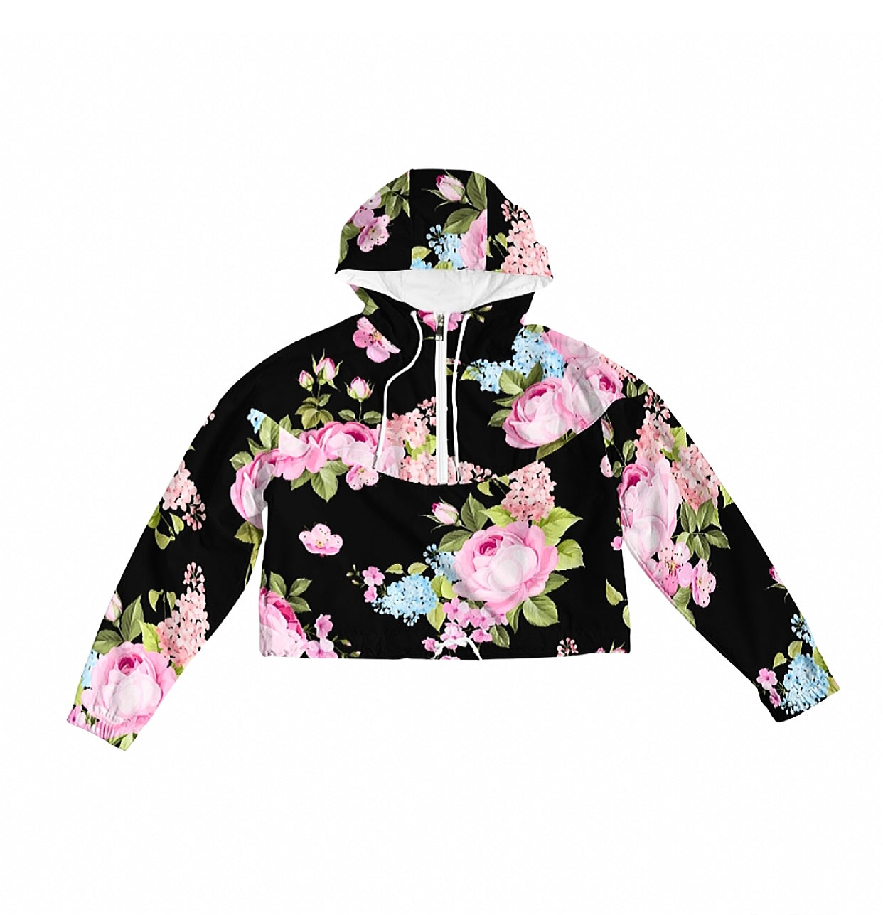 Women’s Wind Breaker Crop Top Jacket