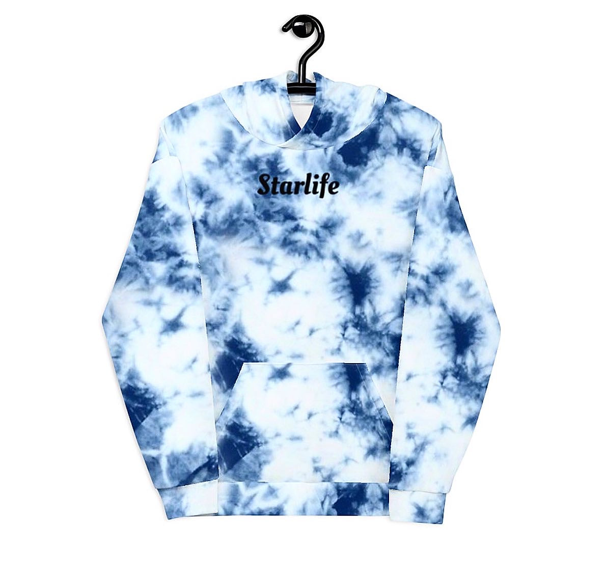 Starlife Ocean Marble Tye Dye Hoodie