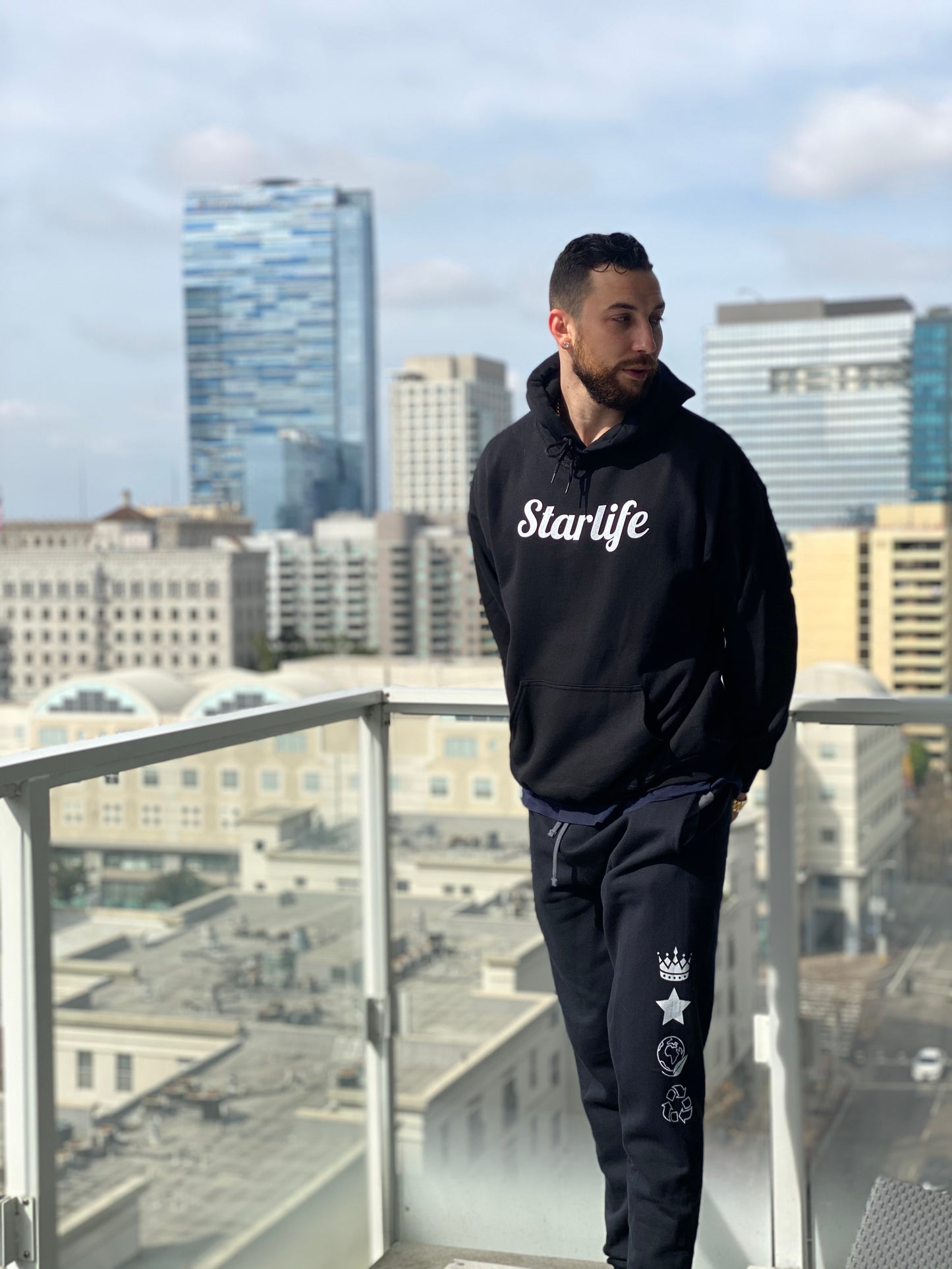 Starlife Logo Hoodie (Black)