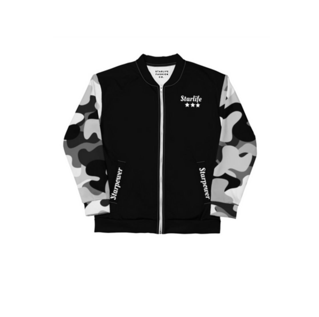 Starlife Camouflage Bomber Jacket