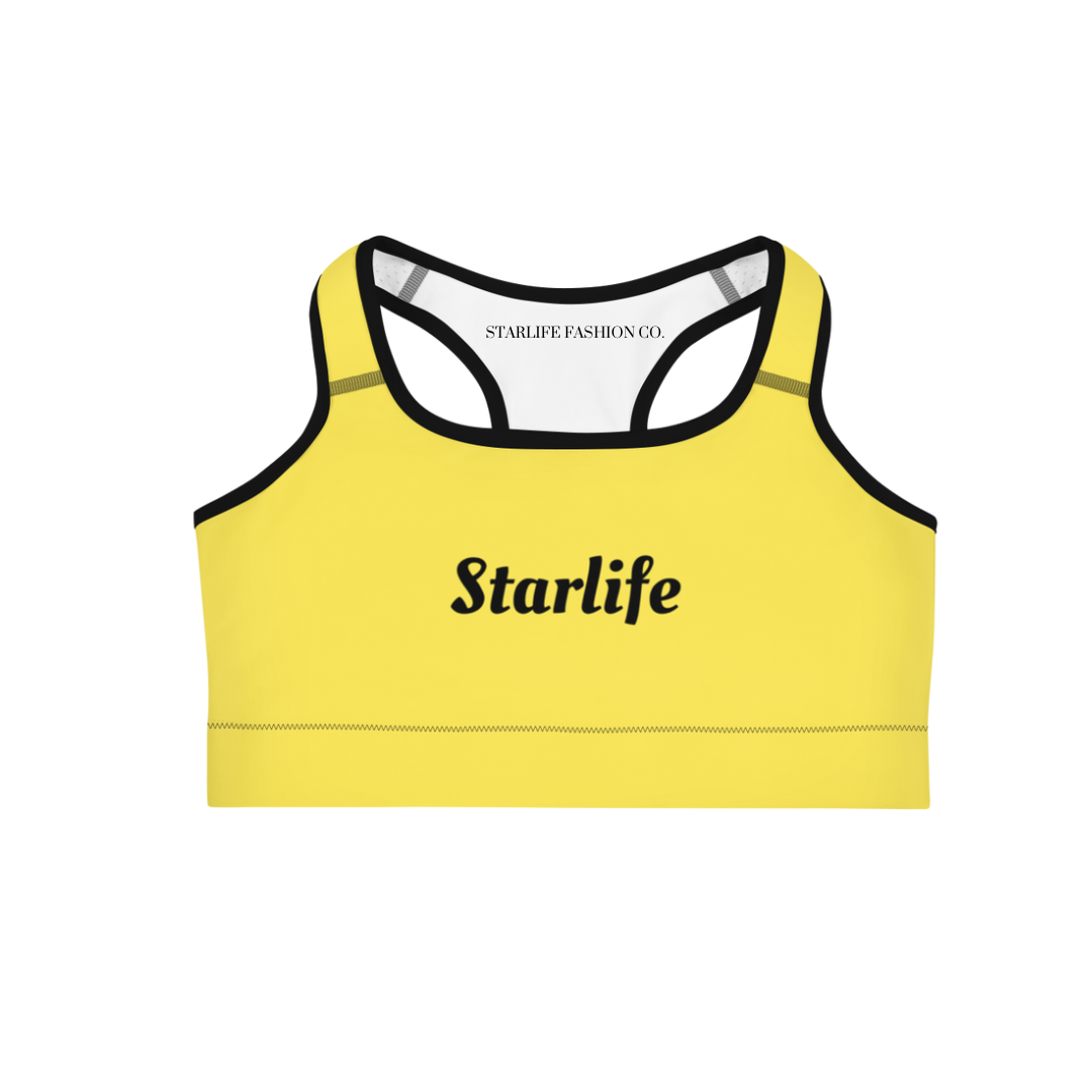 Starlife Women’s Wear Crop Top (Electric Yellow)