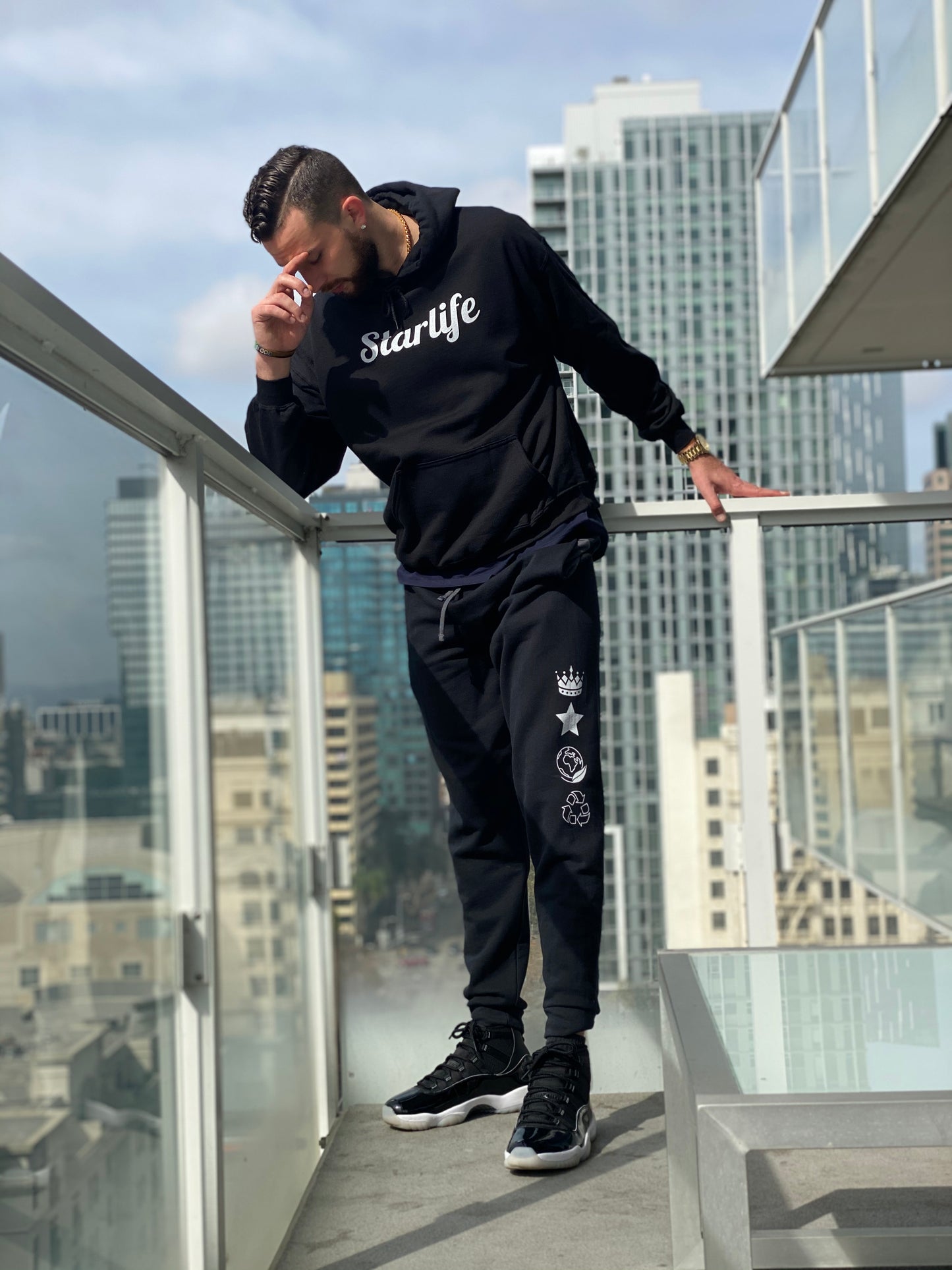 Starlife Logo Hoodie (Black)