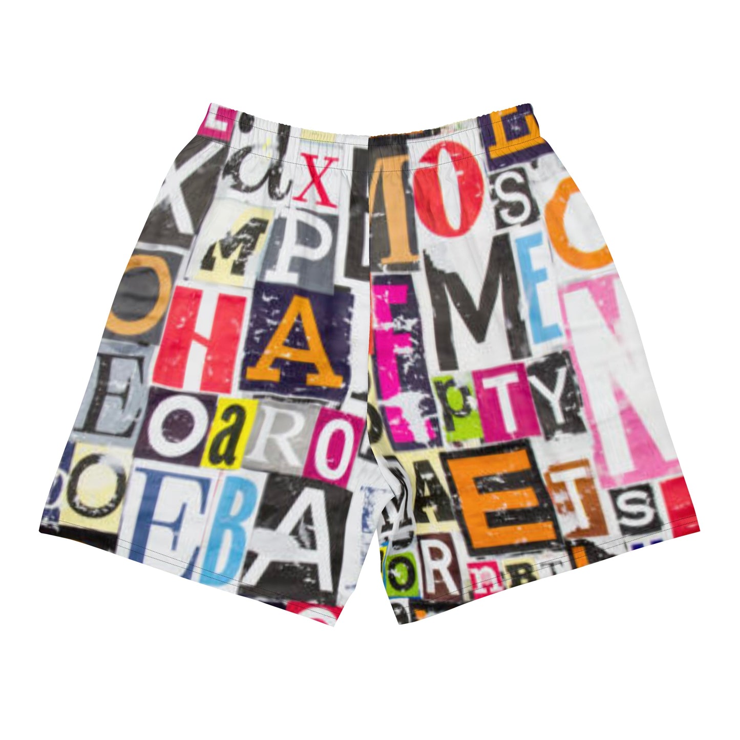 Jumbled Lettering Shorts