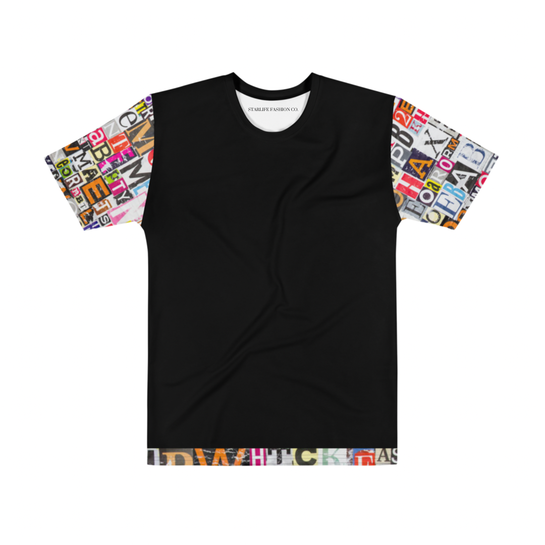 Jumbled Lettering T-Shirt