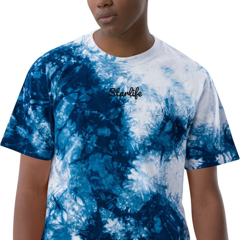 Starlife Ocean Blue Tye Dye T-Shirt