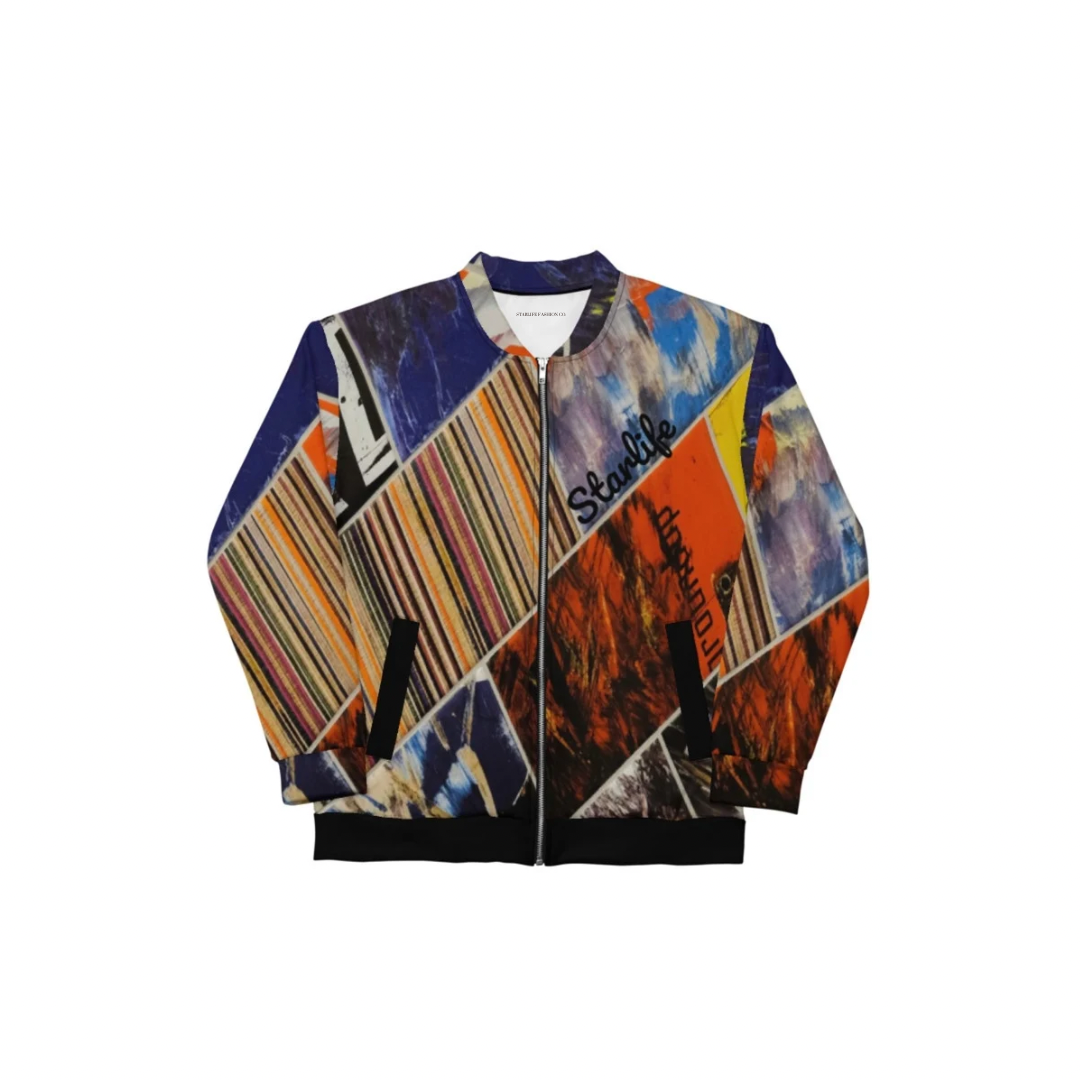 Starlife Abstract Bomber Jacket