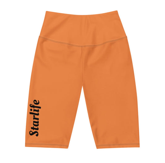 Starlife Women’s Biker Shorts (Orange)