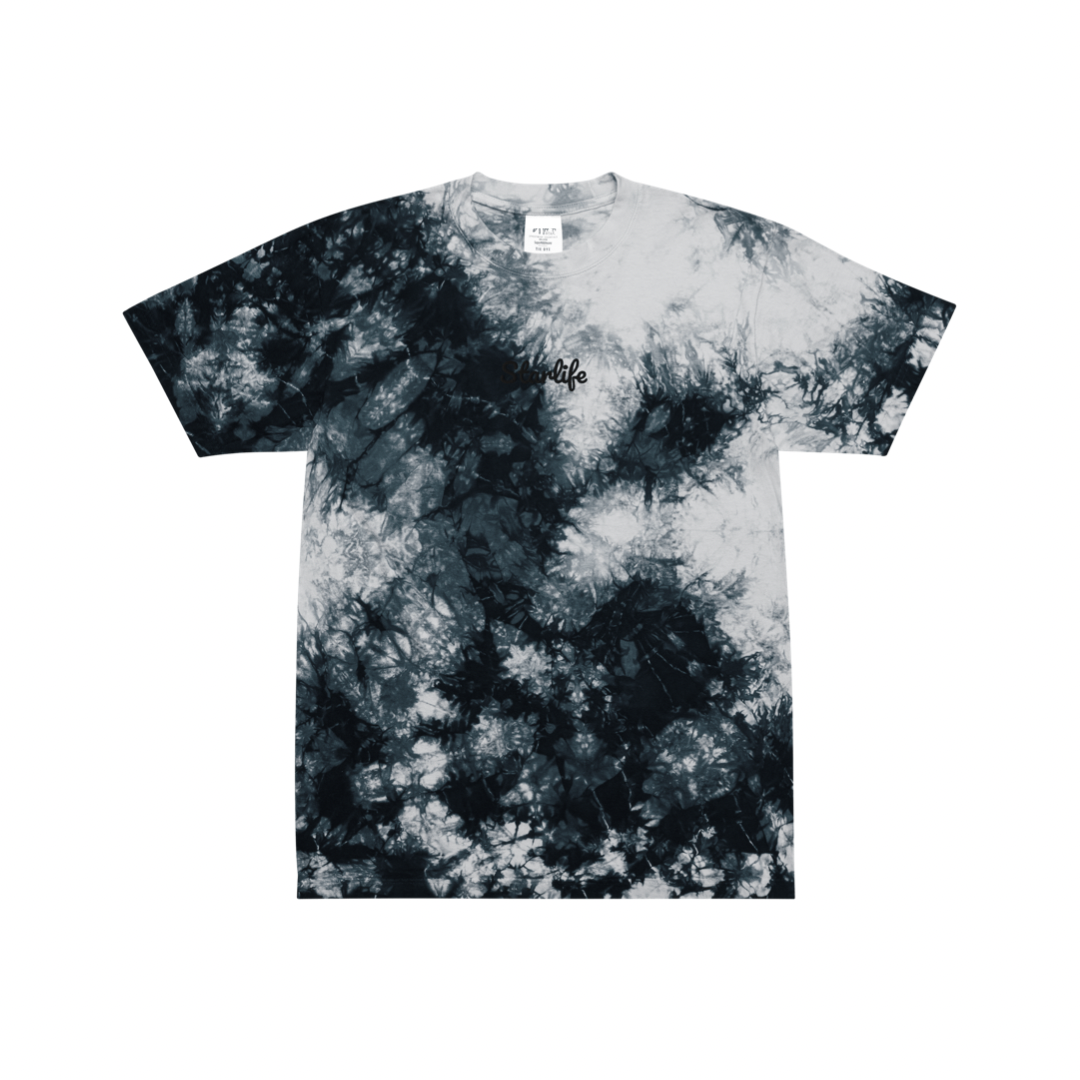 Starlife Black/White Marble Tye Dye T-Shirt