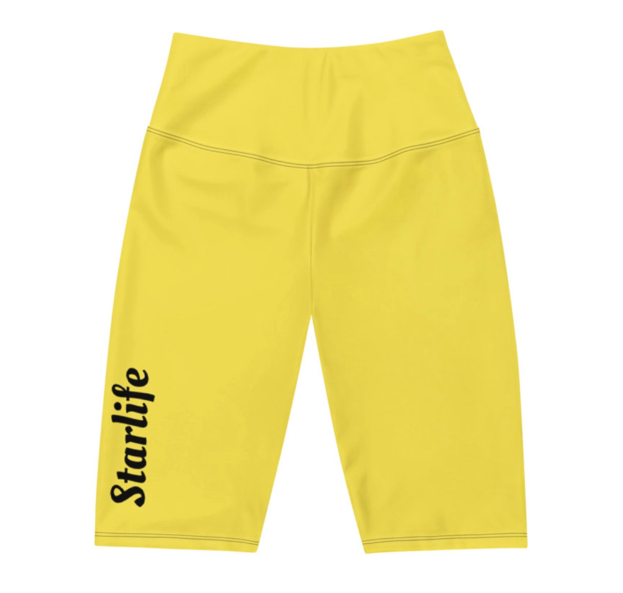 Starlife Women’s Biker Shorts (Electric Yellow)